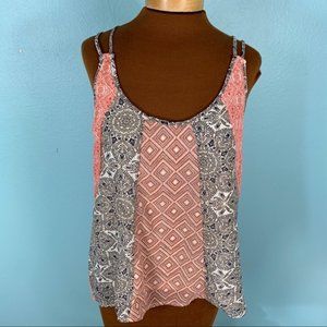 Japna size Large Boho Lined Blouse